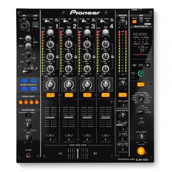 DJ-микшер PIONEER DJM-850 - Эврика | аренда звукового, светового, презентационного оборудования, аренда и прокат оборудования для мероприятий