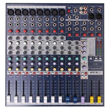 Микшерный пульт SOUNDCRAFT EFX8 - Эврика | аренда звукового, светового, презентационного оборудования, аренда и прокат оборудования для мероприятий